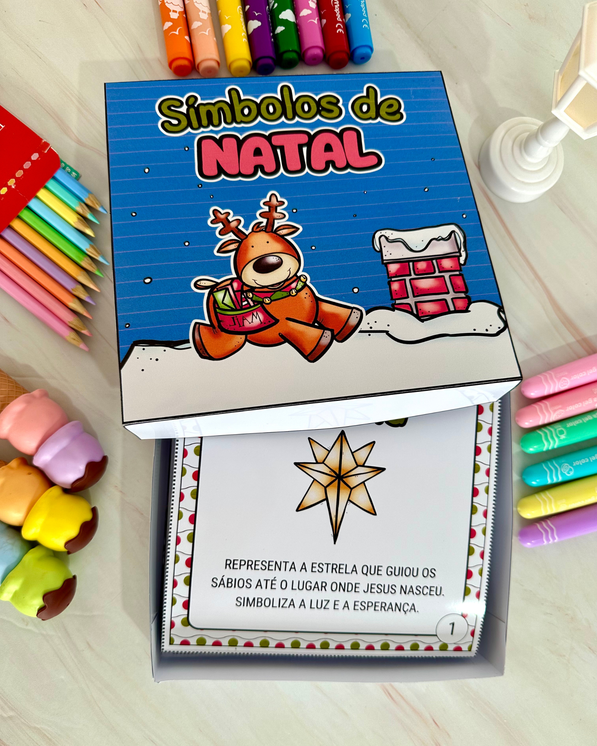 HISTÓRIA NA CAIXA - SÍMBOLOS DE NATAL