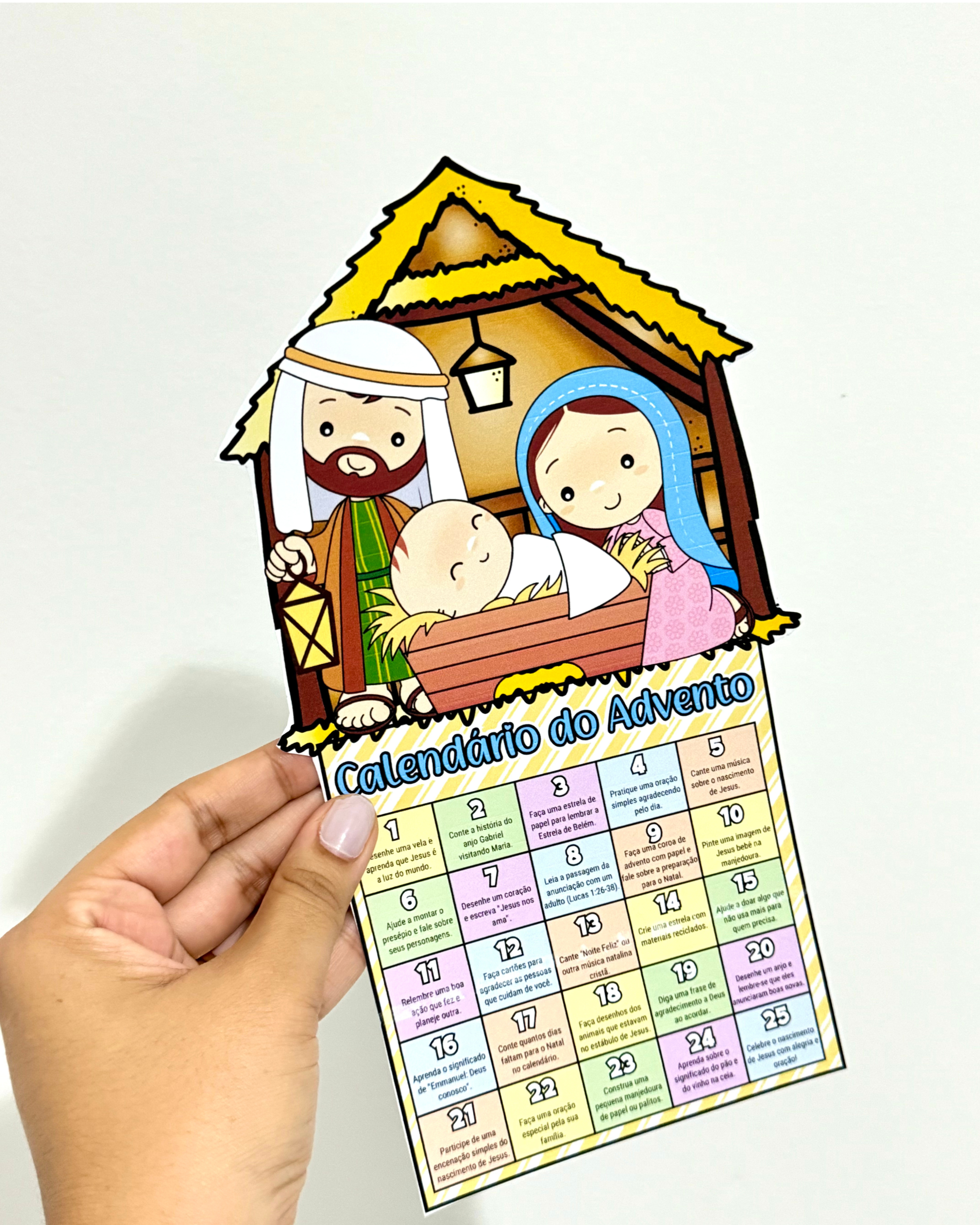 CARTAZ CALENDÁRIO DO ADVENTO - Imagem 4