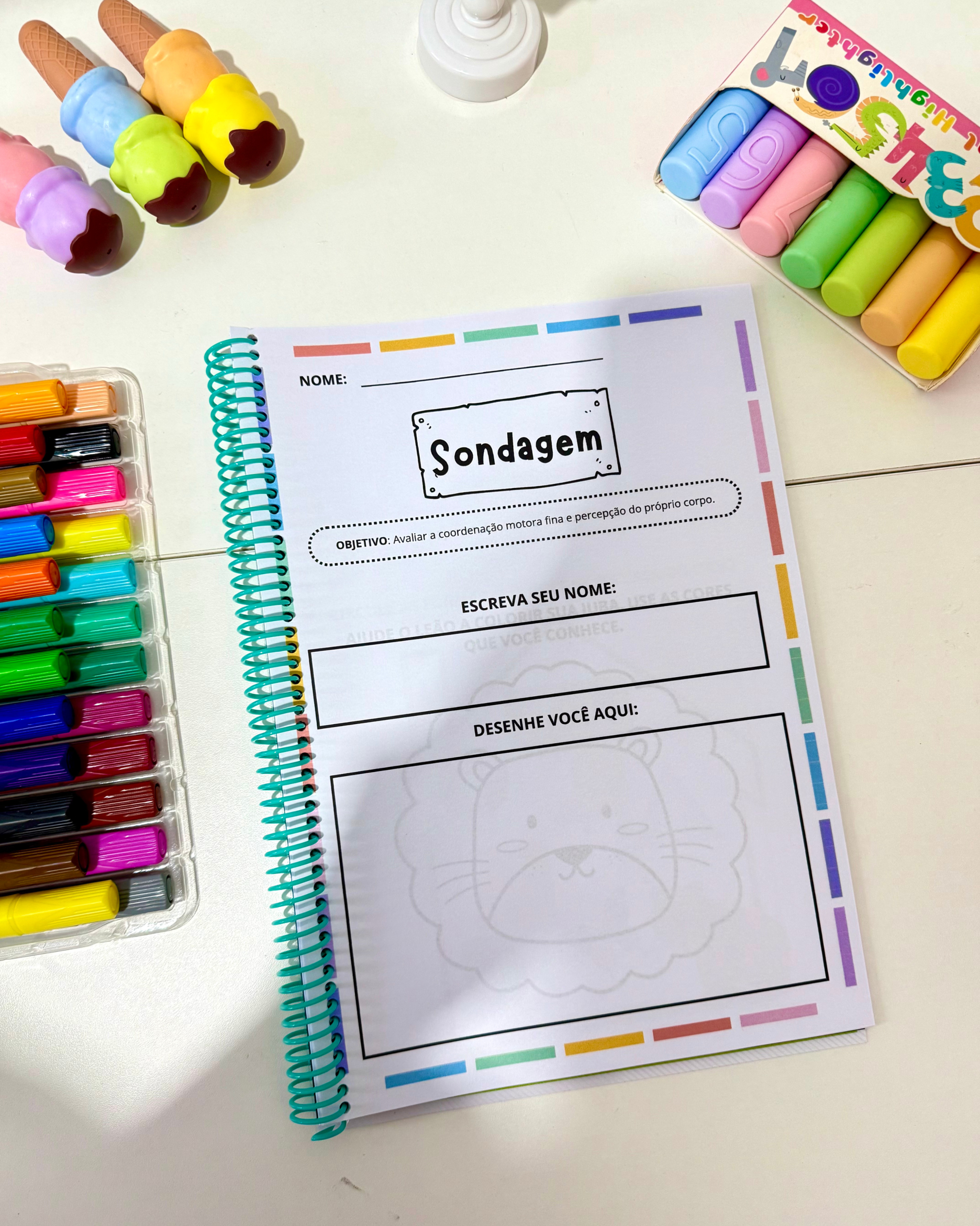 APOSTILA SONDAGEM DIAGNÓSTICA PRÉ-ESCOLA - Imagem 4