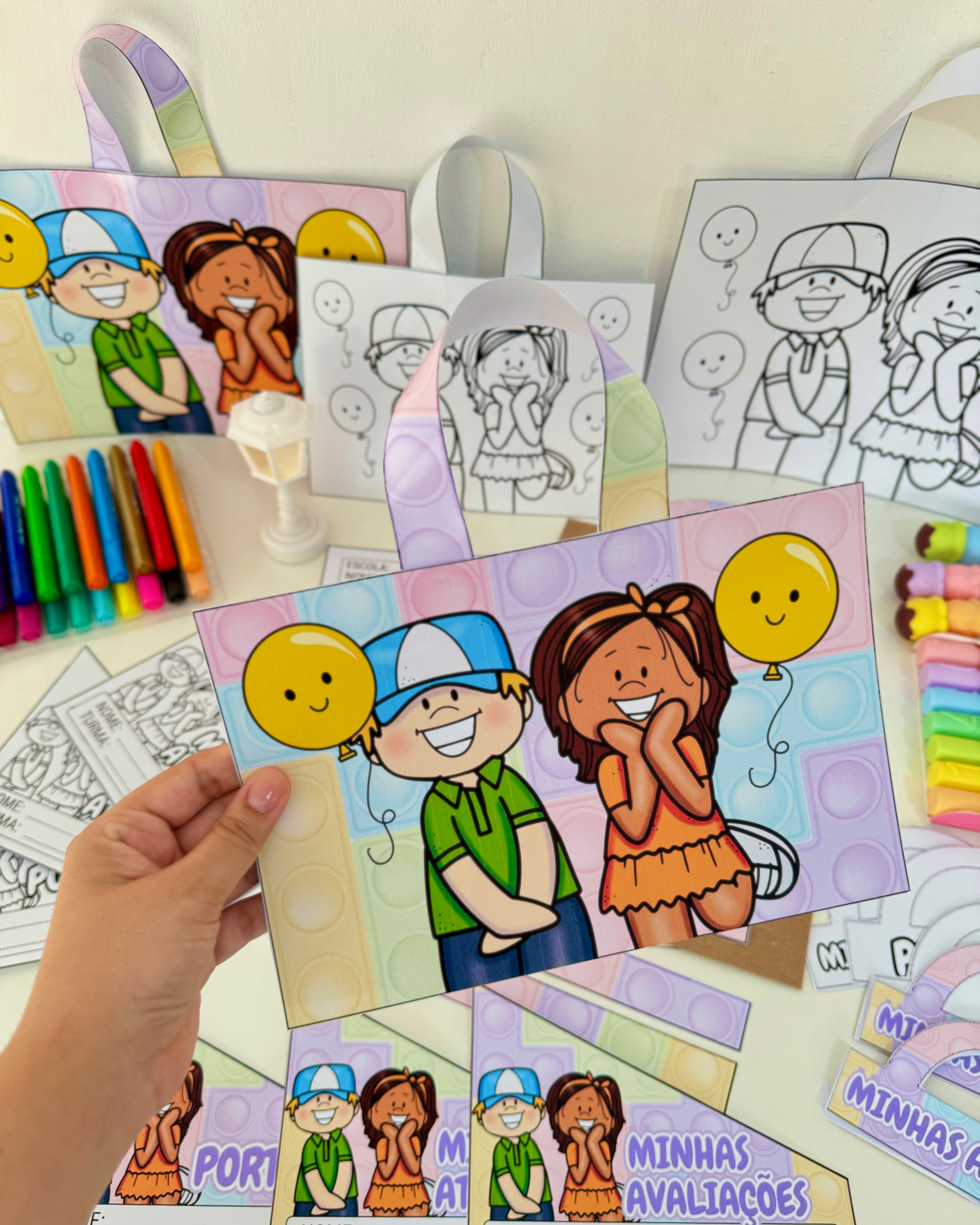 🎉 KIT CAPAS DE ATIVIDADES – TEMA FESTA 🎉 - Imagem 2