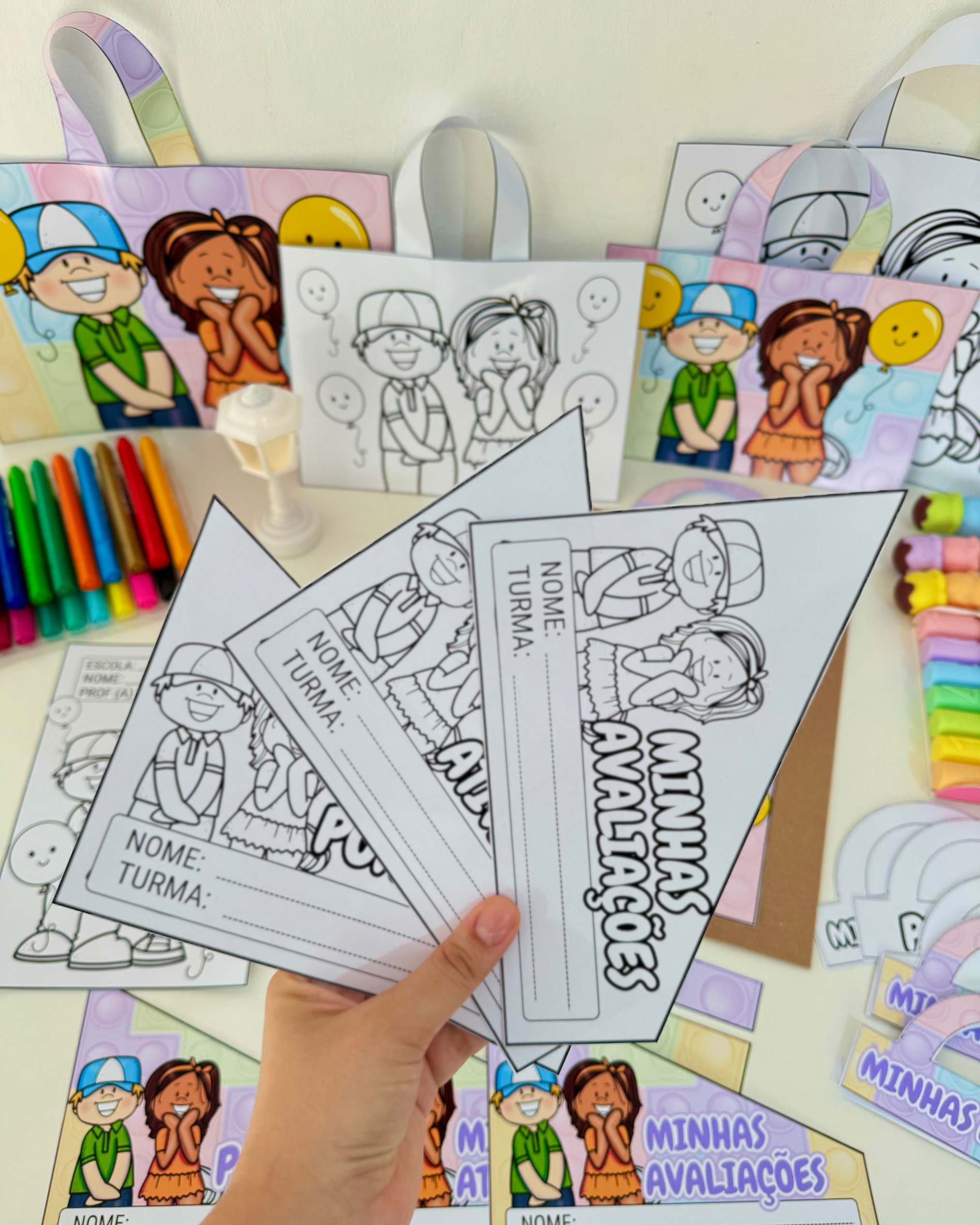 🎉 KIT CAPAS DE ATIVIDADES – TEMA FESTA 🎉 - Imagem 5