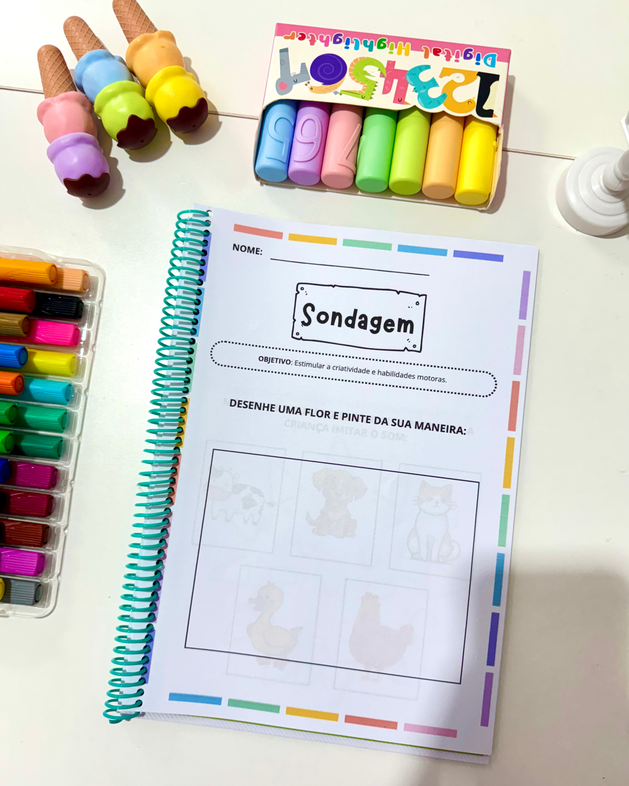 APOSTILA SONDAGEM DIAGNÓSTICA PRÉ-ESCOLA - Imagem 2