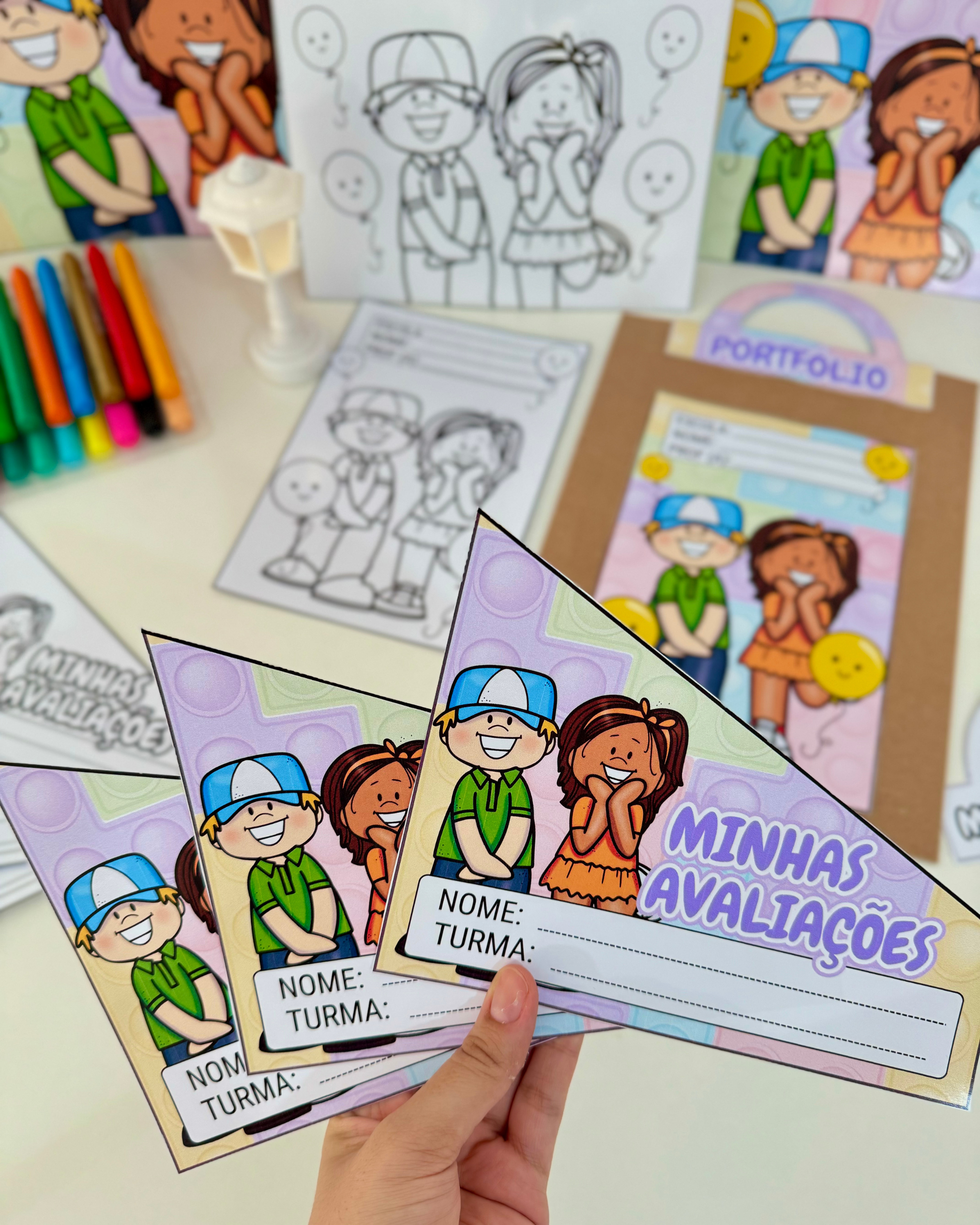 🎉 KIT CAPAS DE ATIVIDADES – TEMA FESTA 🎉 - Imagem 4