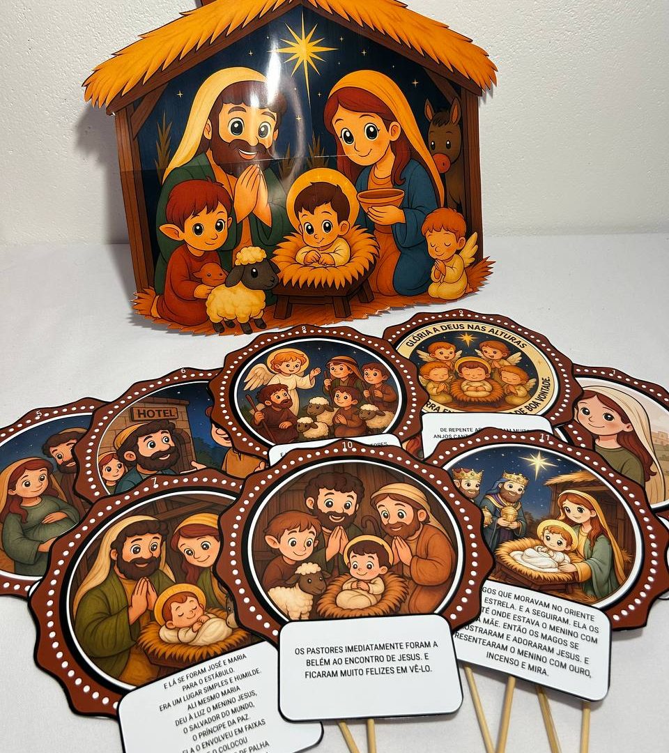 HISTÓRIA NA SACOLA - NASCIMENTO DE JESUS