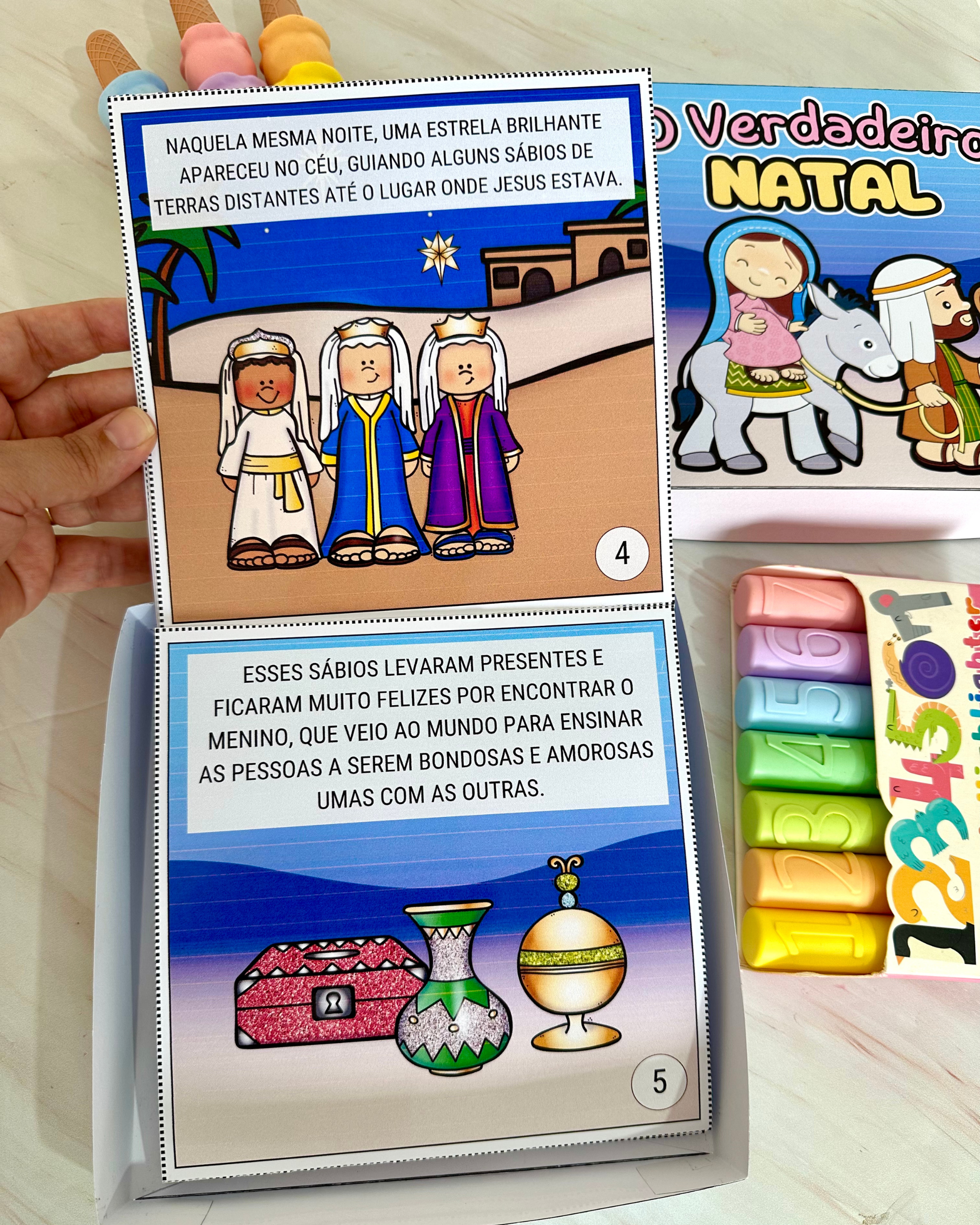 HISTÓRIA NA CAIXA "O VERDADEIRO NATAL" - Imagem 2