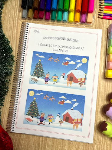 APOSTILA ATIVIDADES DO NATAL - Imagem 3