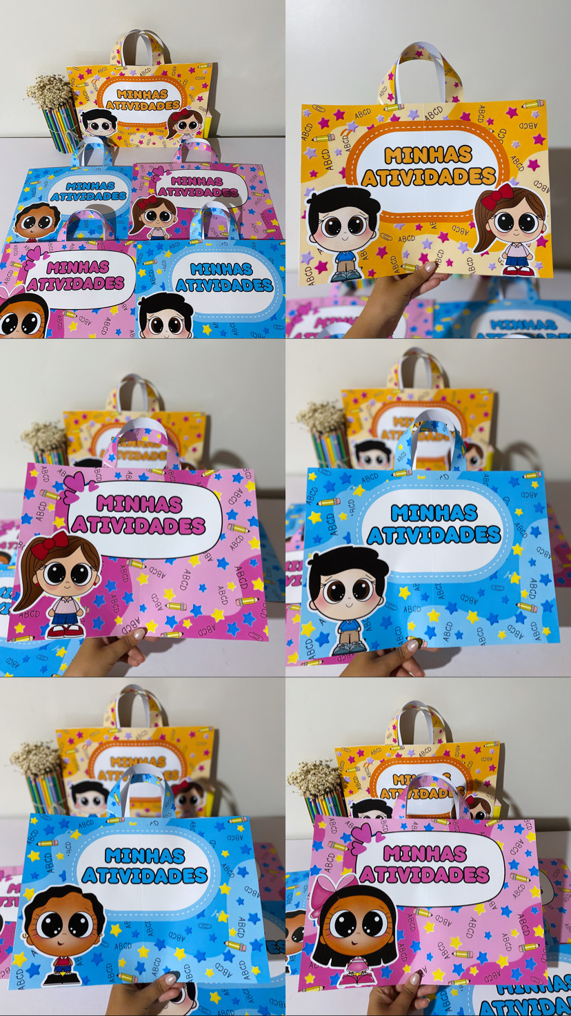 SACOLAS MINHAS ATIVIDADES - Imagem 2