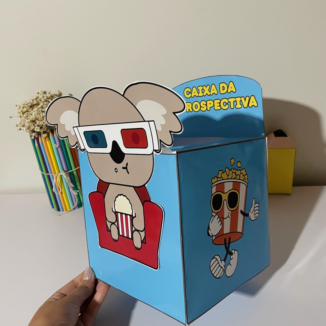 CAIXA DA RETROSPECTIVA ESCOLAR