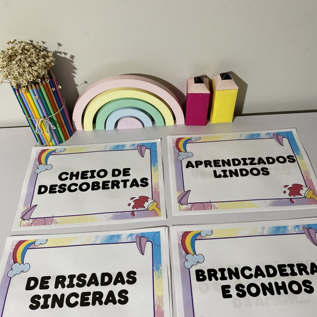 PLAQUINHAS DE APRESENTAÇÃO - FIM DE ANO!