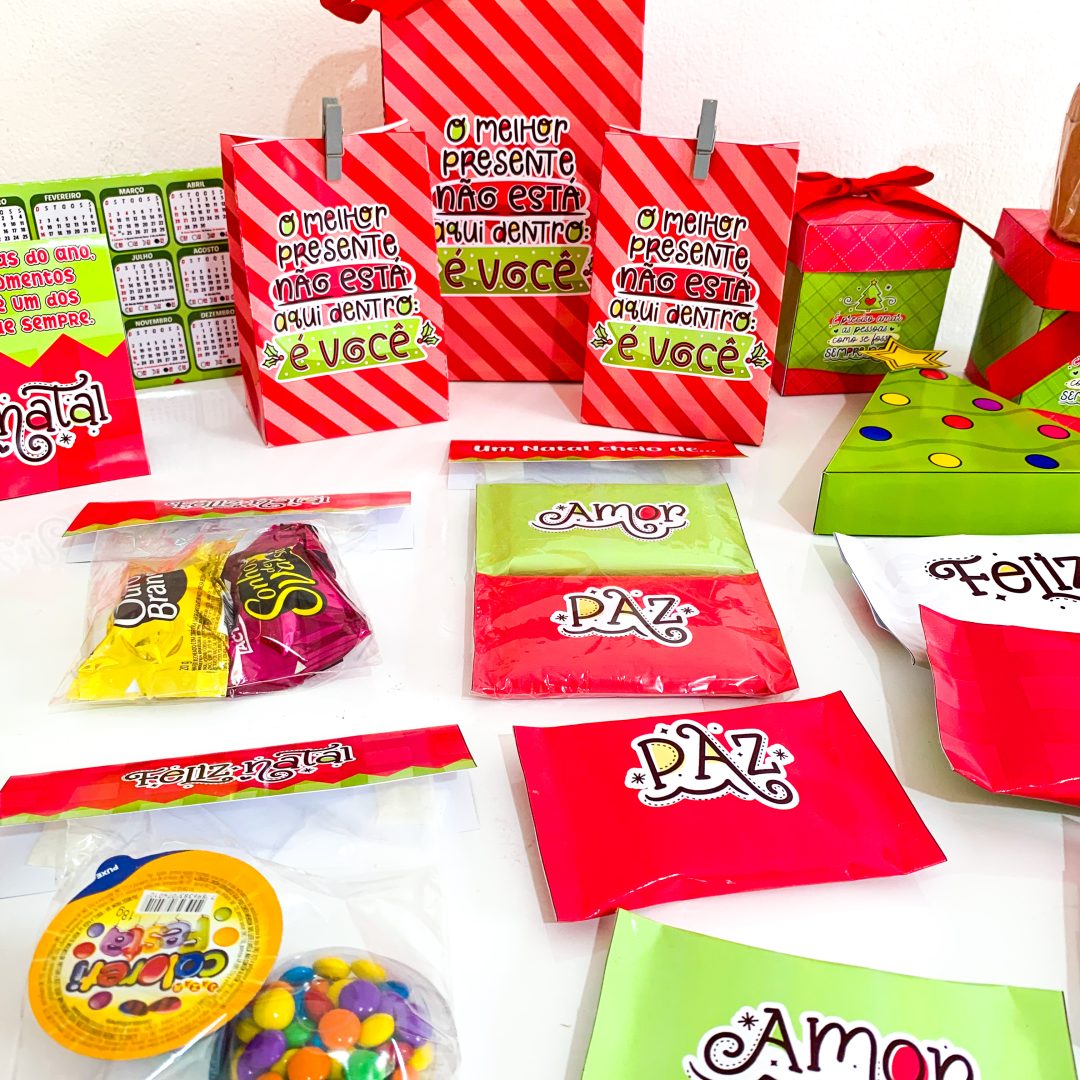KIT LEMBRANCINHAS DE NATAL