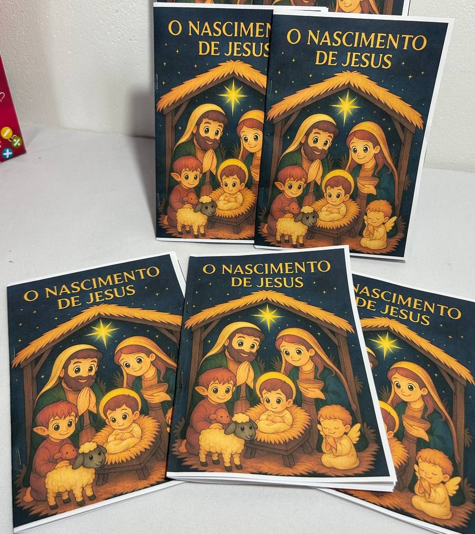 LIVRINHO DE COLORIR - O NASCIMENTO DE JESUS