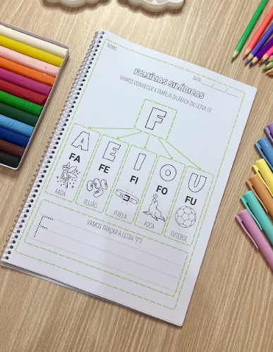APOSTILA FAMÍLIA SILÁBICA - Imagem 3