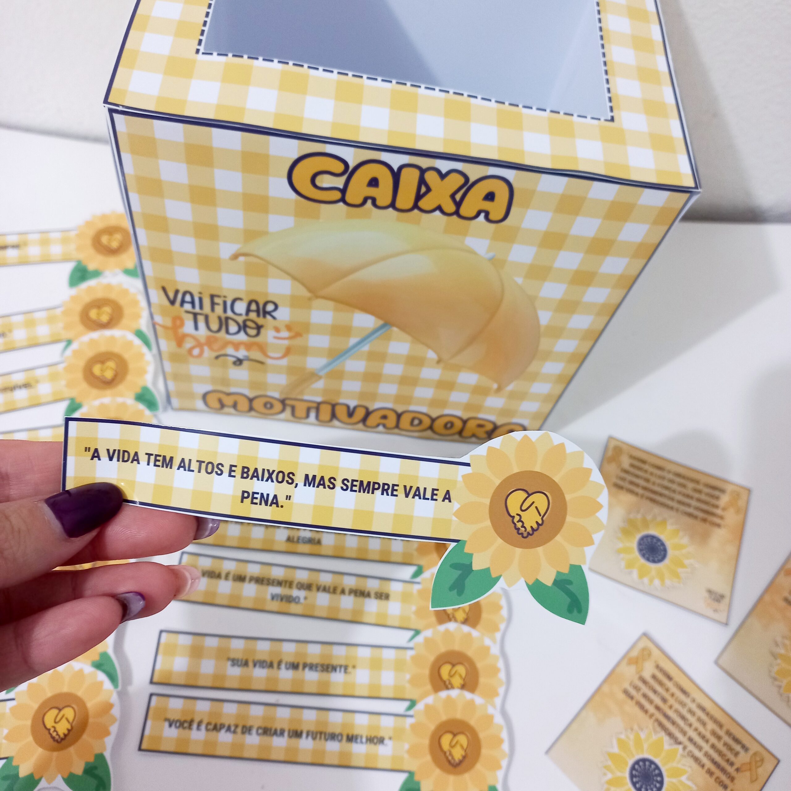 CAIXA MOTIVADORA E PAINEL - Imagem 4