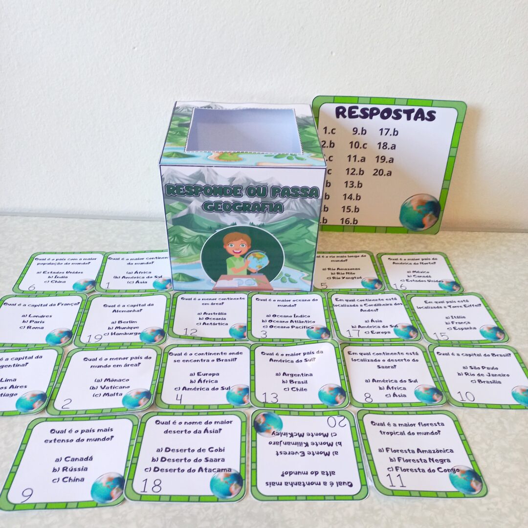 RESPONDE OU PASSA: GEOGRAFIA