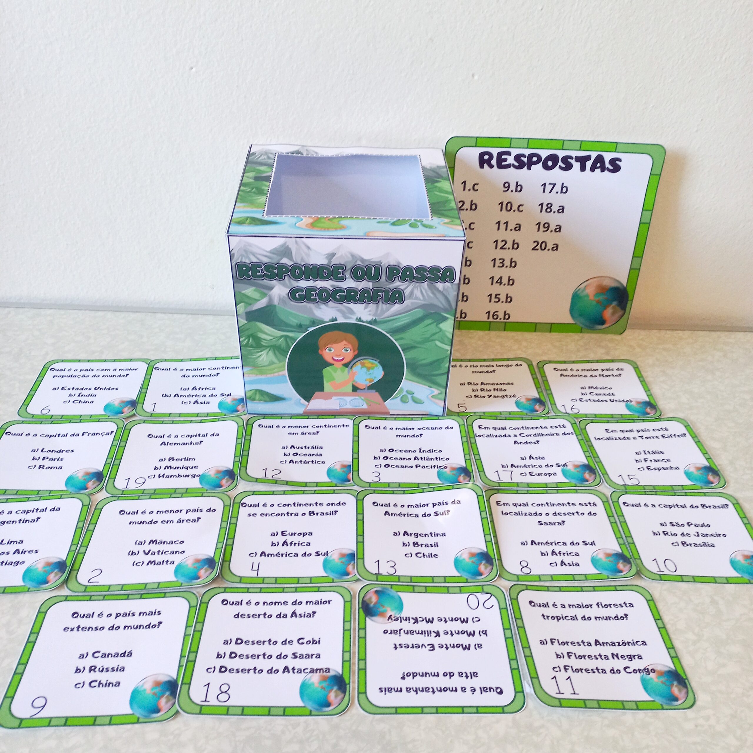 RESPONDE OU PASSA: GEOGRAFIA