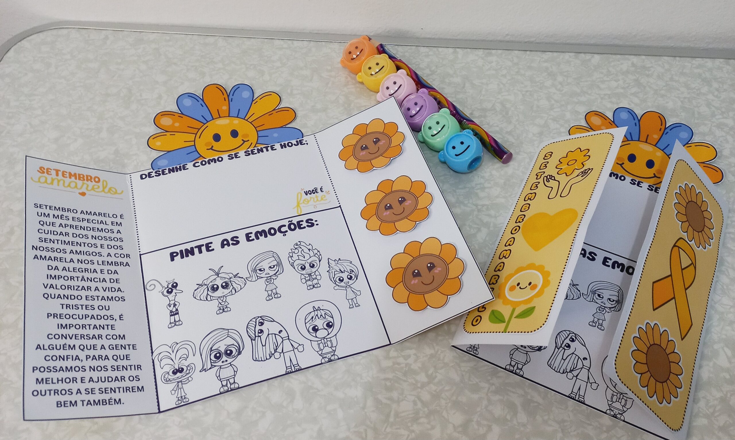 LAPBOOK SETEMBRO AMARELO - Imagem 2
