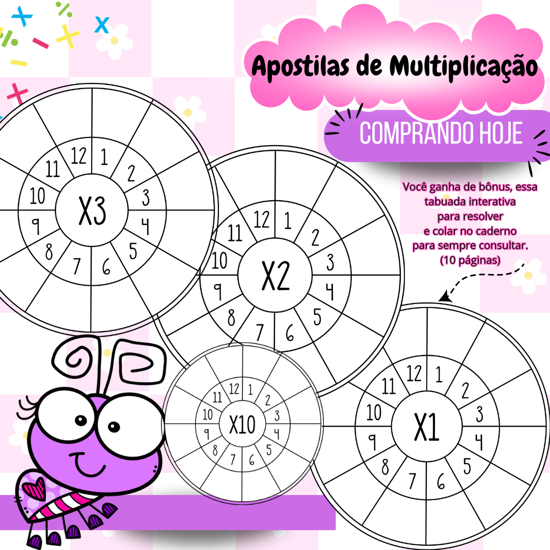 PACOTE APOSTILA DE MULTIPLICAÇÃO - Imagem 4
