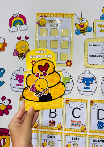 KIT TUDO SOBRE MIM ABELHINHA - Imagem 8