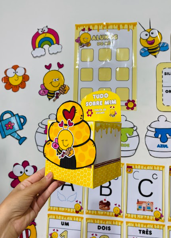 KIT TUDO SOBRE MIM ABELHINHA - Imagem 5