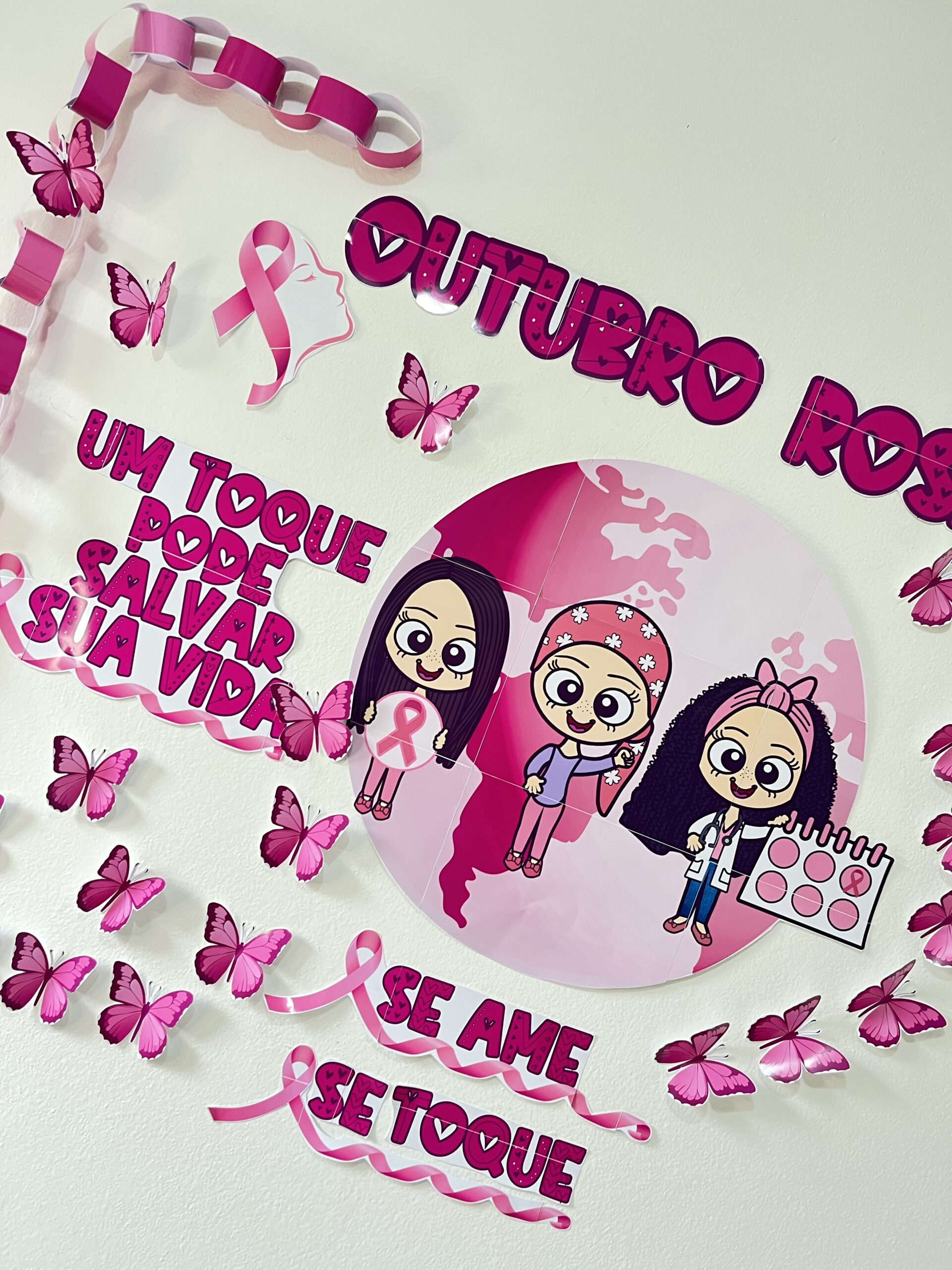 PAINEL OUTUBRO ROSA - Imagem 4