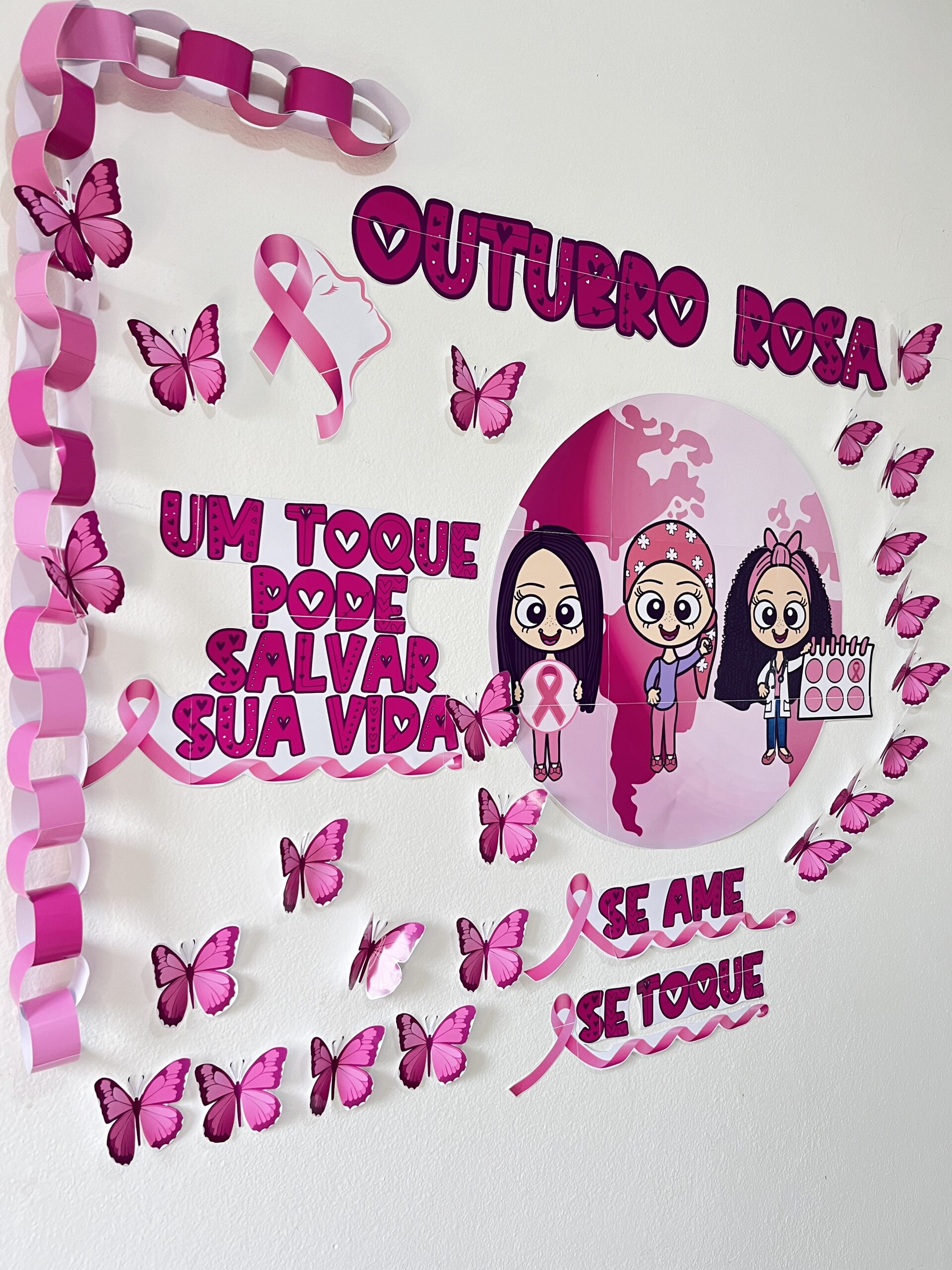 PAINEL OUTUBRO ROSA - Imagem 5