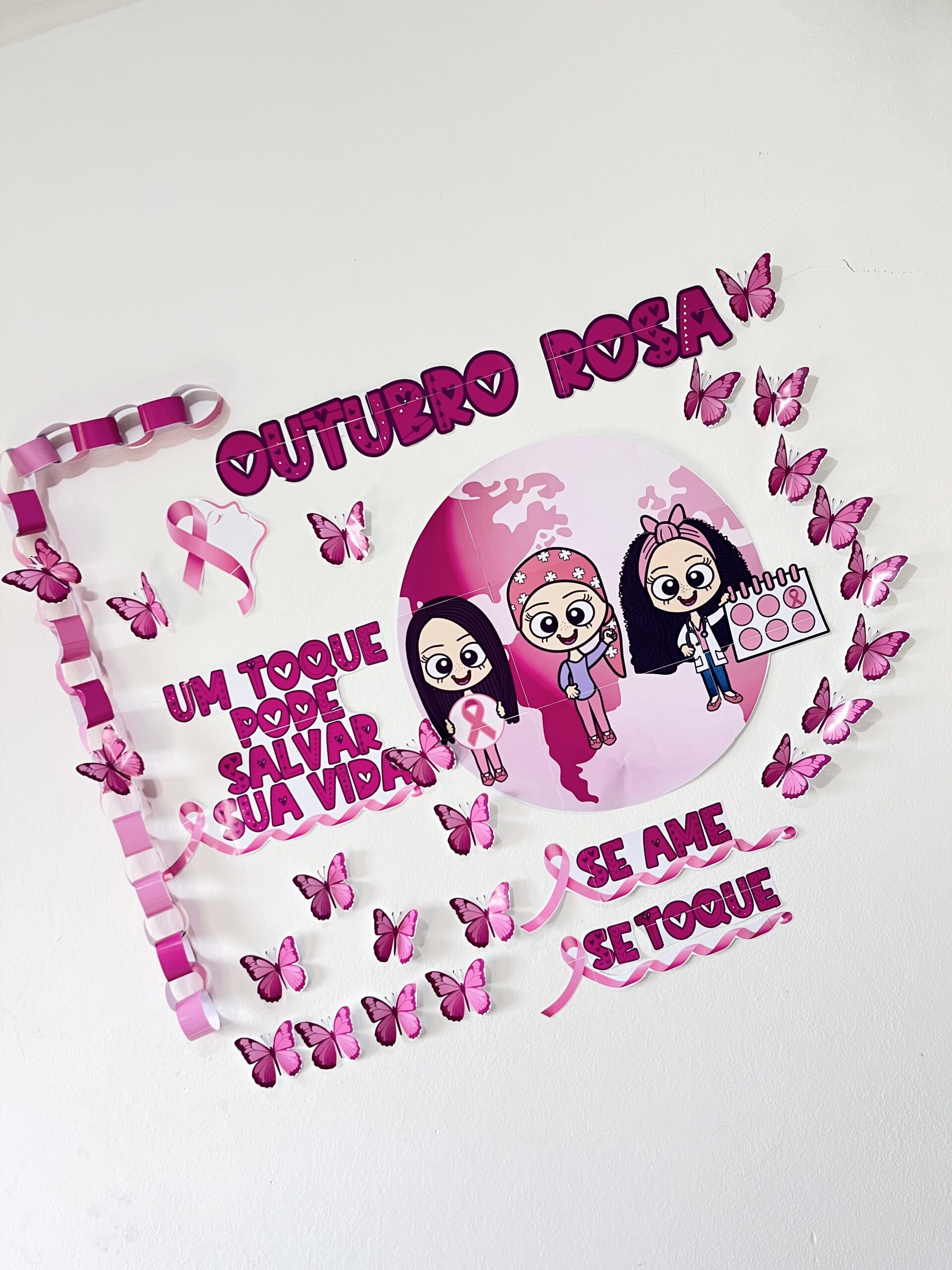 PAINEL OUTUBRO ROSA - Imagem 3