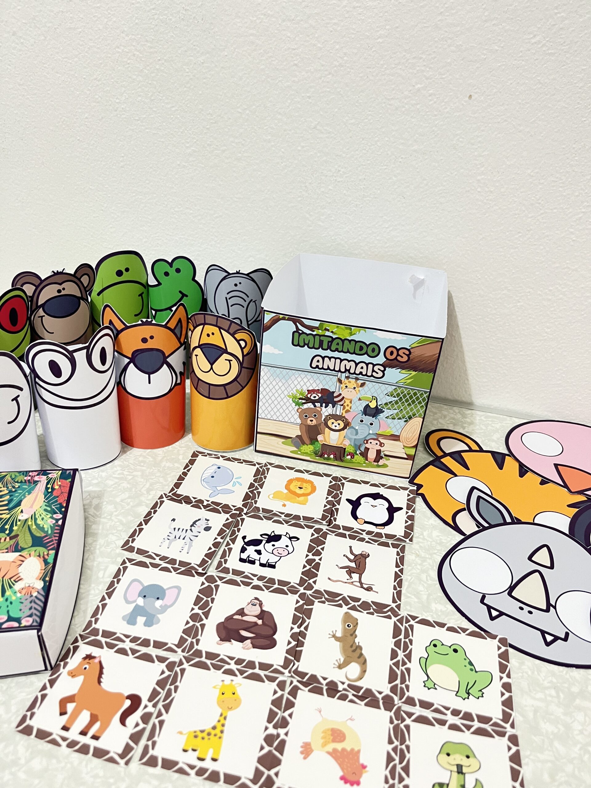 CAIXA IMITANDO OS ANIMAIS - Imagem 7