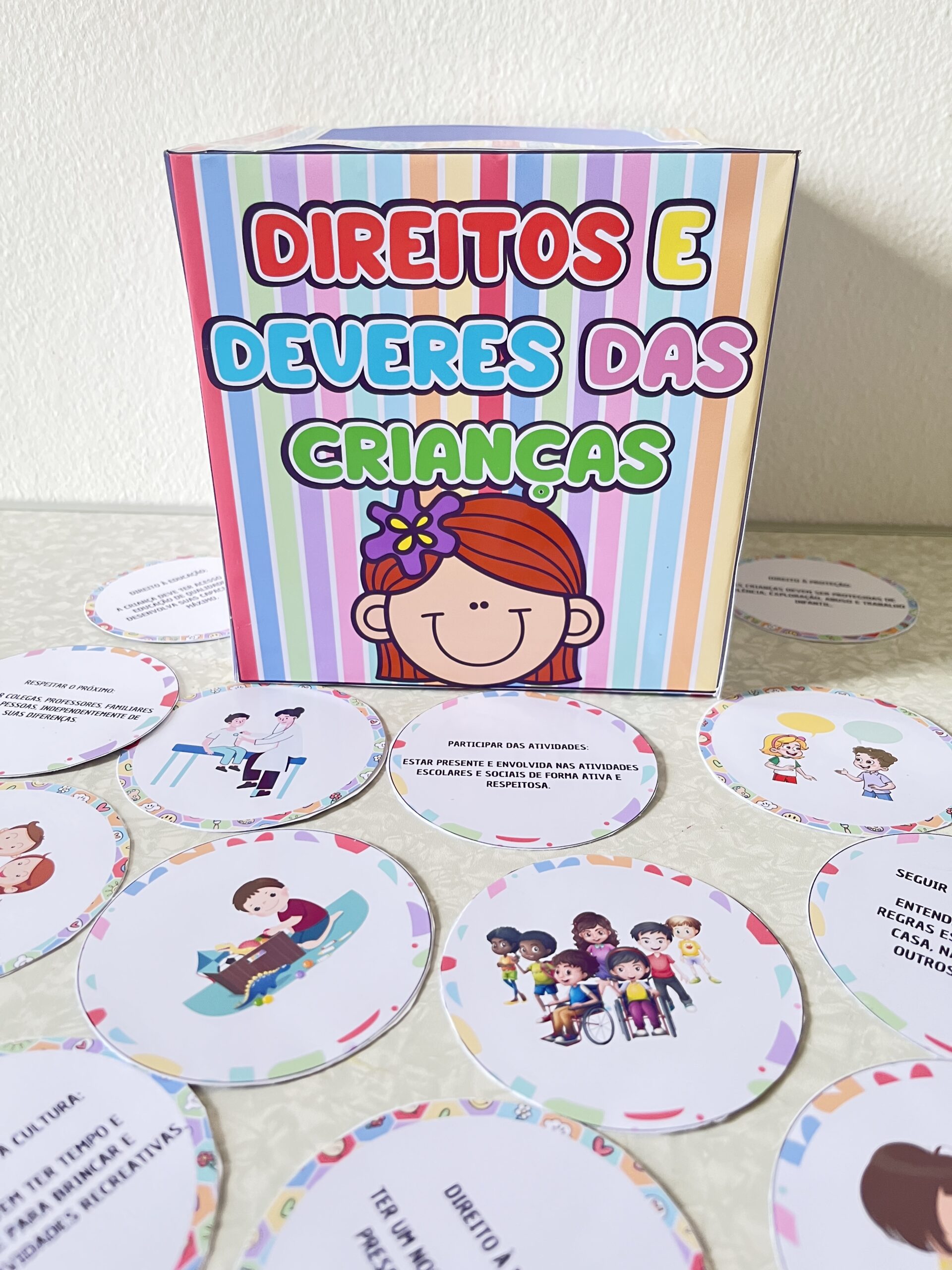 CAIXA LÚDICA DIREITOS E DEVRES DA CRIANÇAS
