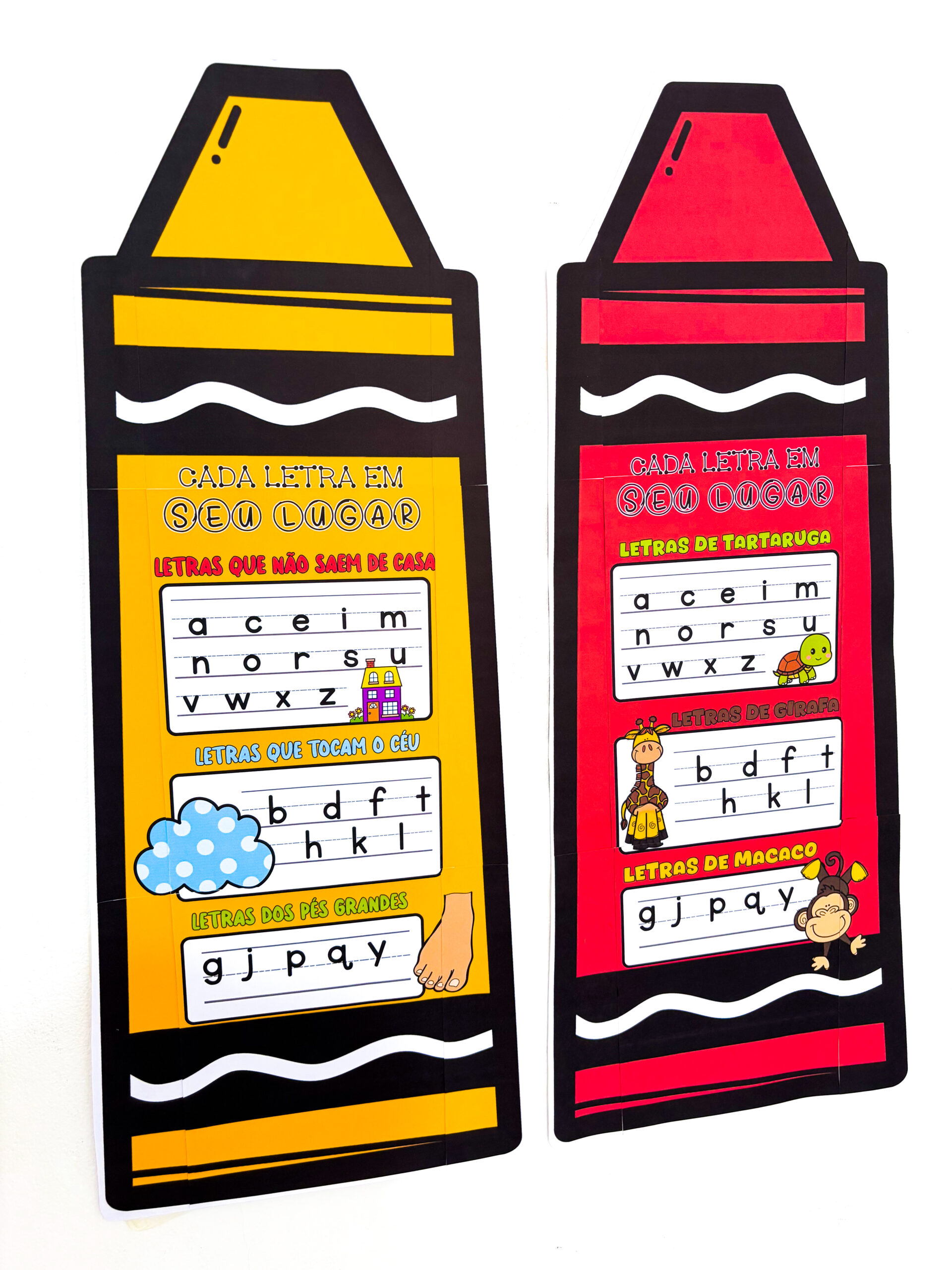 CADA LETRA EM SEU LUGAR