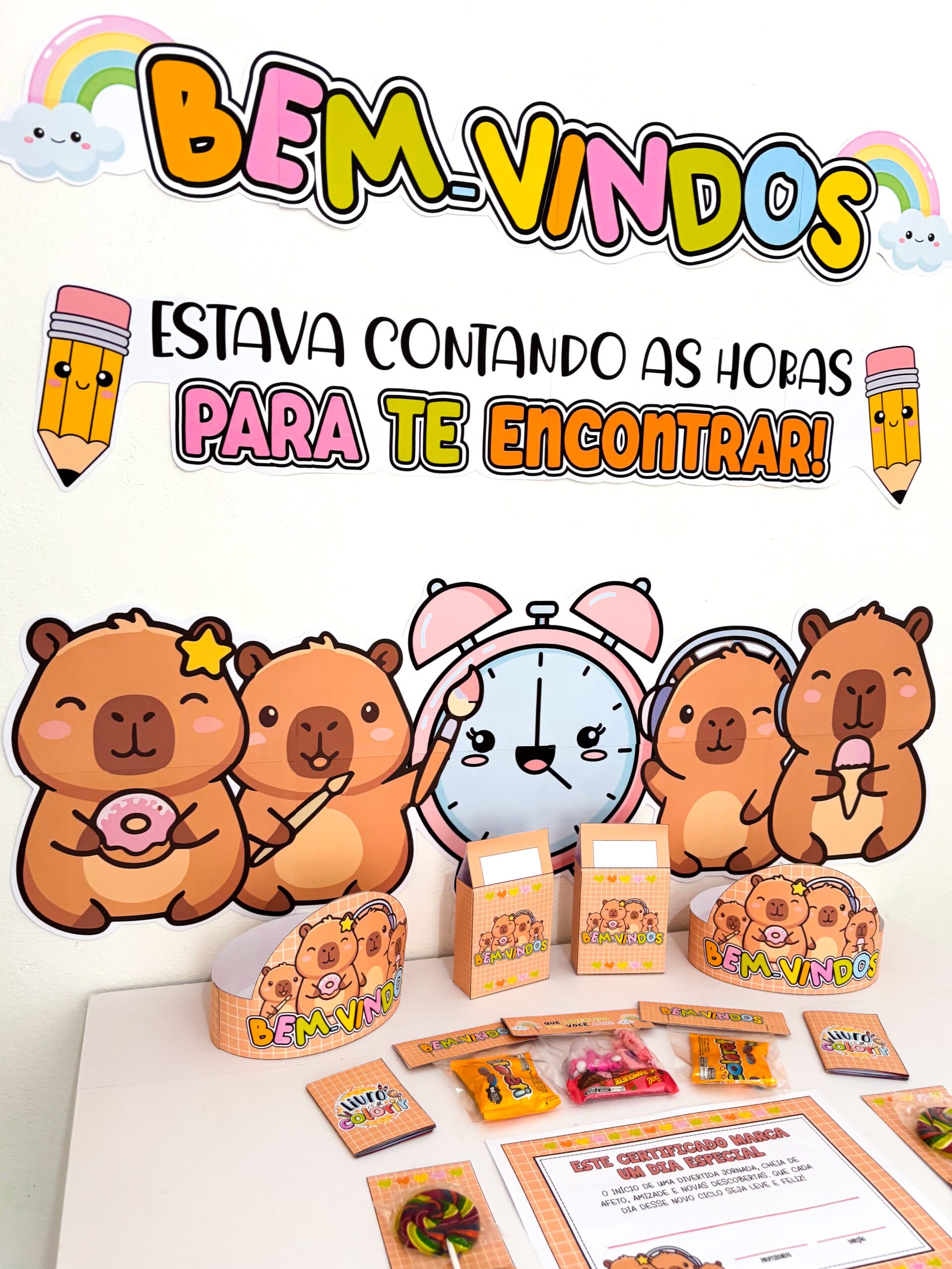 VOLTA ÀS AULAS CAPIVARA - Imagem 3