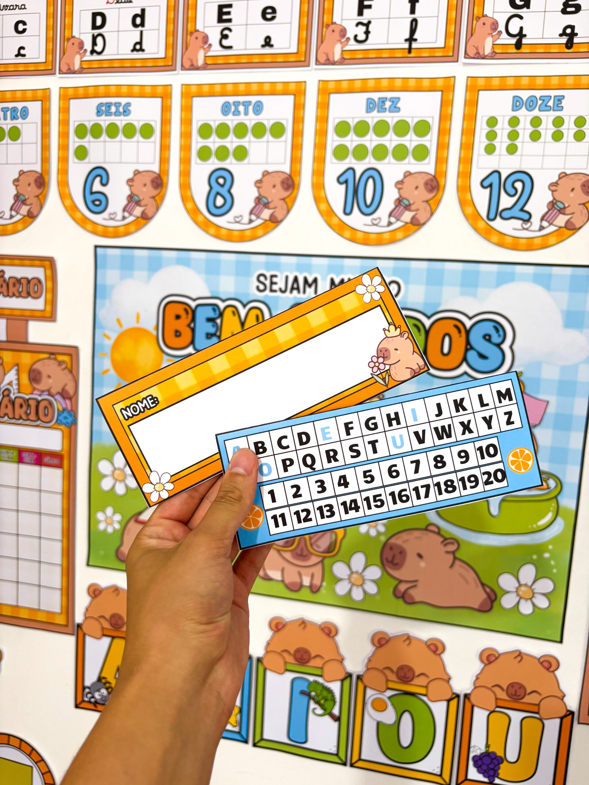 O KIT DE ORNAMENTAÇÃO- CAPIVARA - Imagem 14