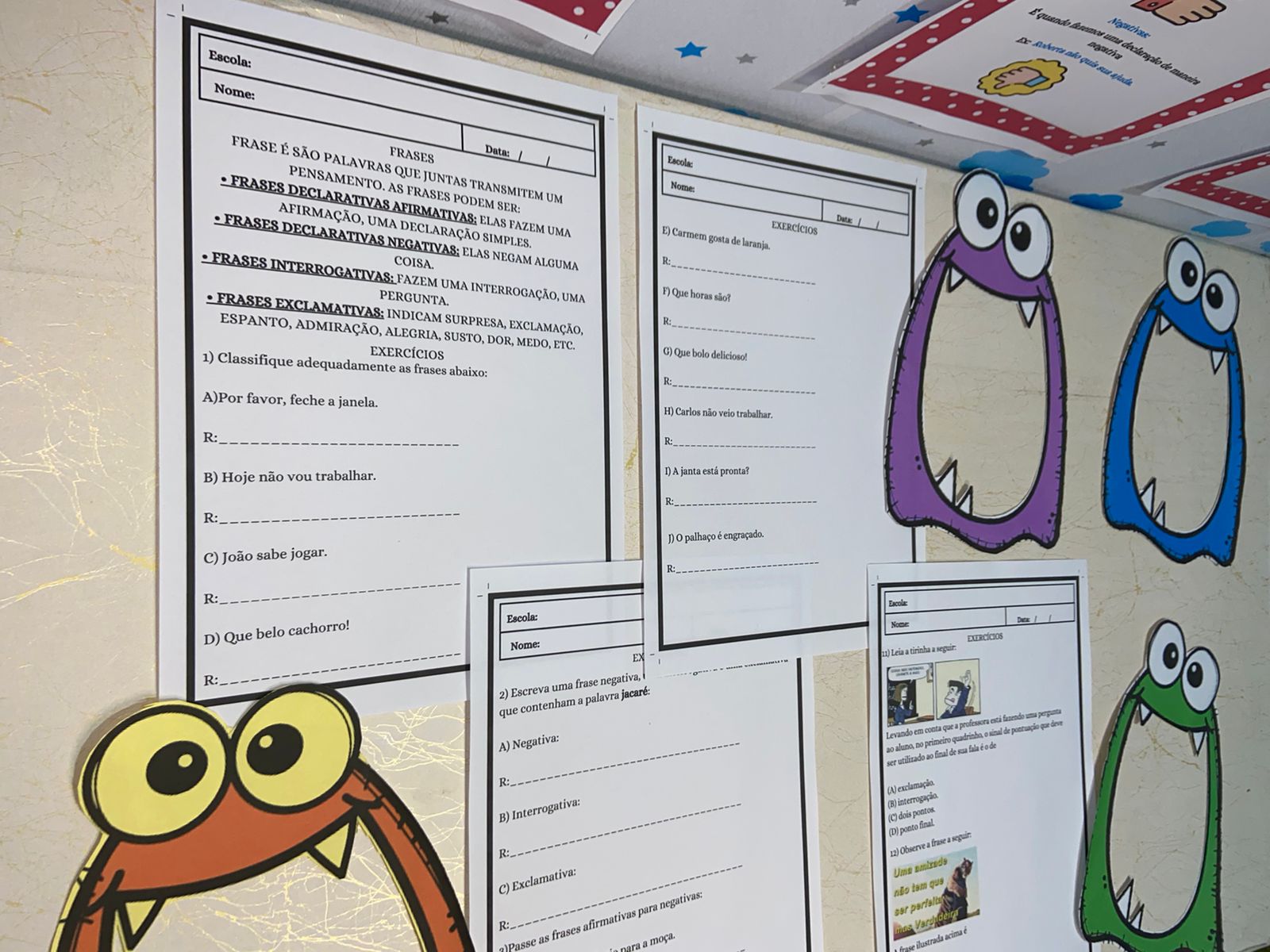 TIPOS DE FRASES - Imagem 4