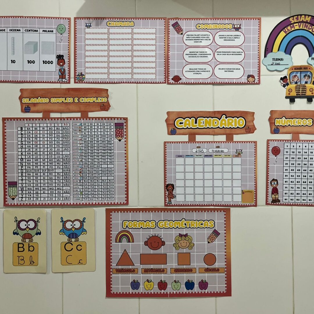 KIT SALA DE AULA - MATERIAL ESCOLAR