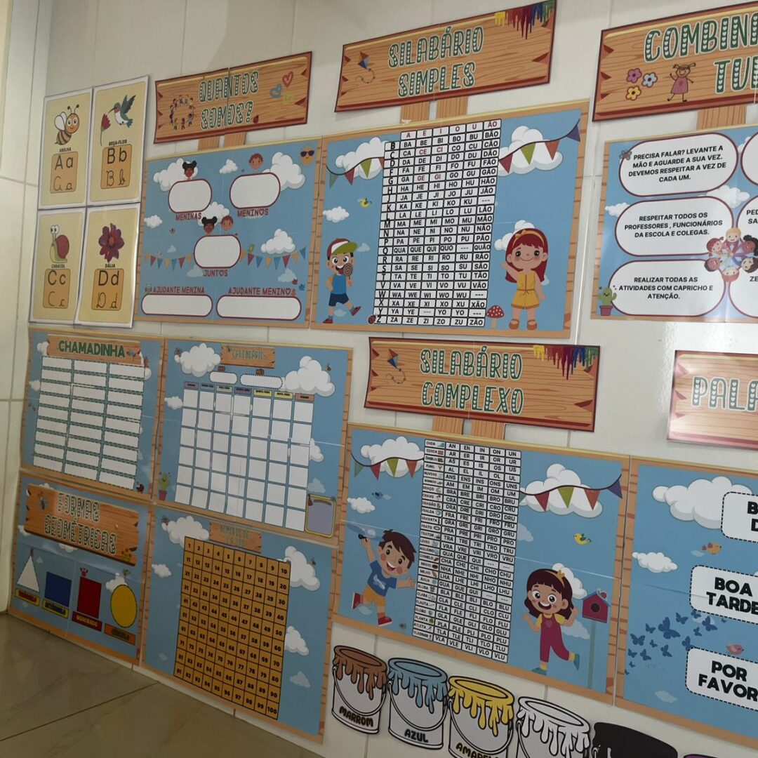 KIT SALA DE AULA - KIDS/NATUREZA 🎄