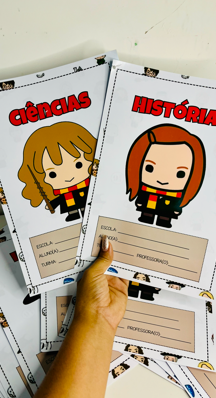 CAPAS DE CADERNO HARRY POTTER - Imagem 6