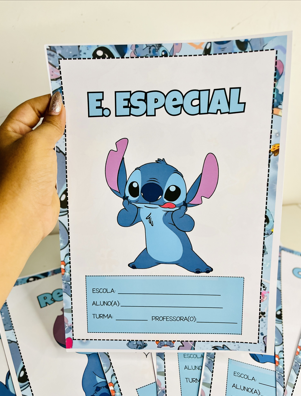 CAPAS DE CADERNO STITCH - Imagem 2