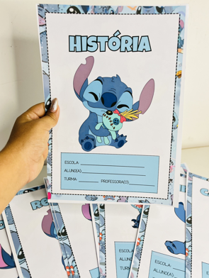 CAPAS DE CADERNO STITCH - Imagem 3