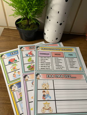 FICHAS DE PRODUÇÃO DE TEXTO