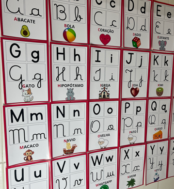 ALFABETO DE PAREDE