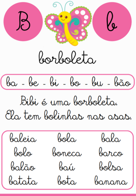 FICHAS DE LEITURA - CURSIVA