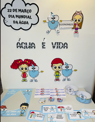 KIT DIA MUNDIAL DA ÁGUA 💧