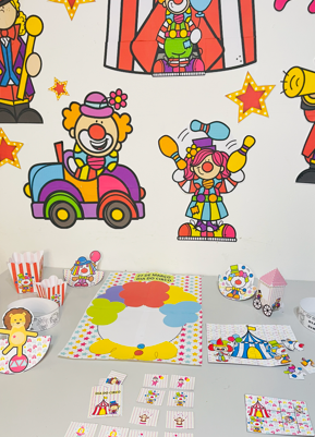 🎪 KIT COMPLETO DIA DO CIRCO – DIVERSÃO GARANTIDA!  🎭