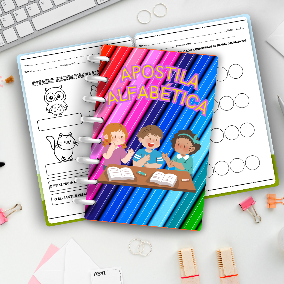 📝 APOSTILA ALFABÉTICA – IMPERDÍVEL! 📝