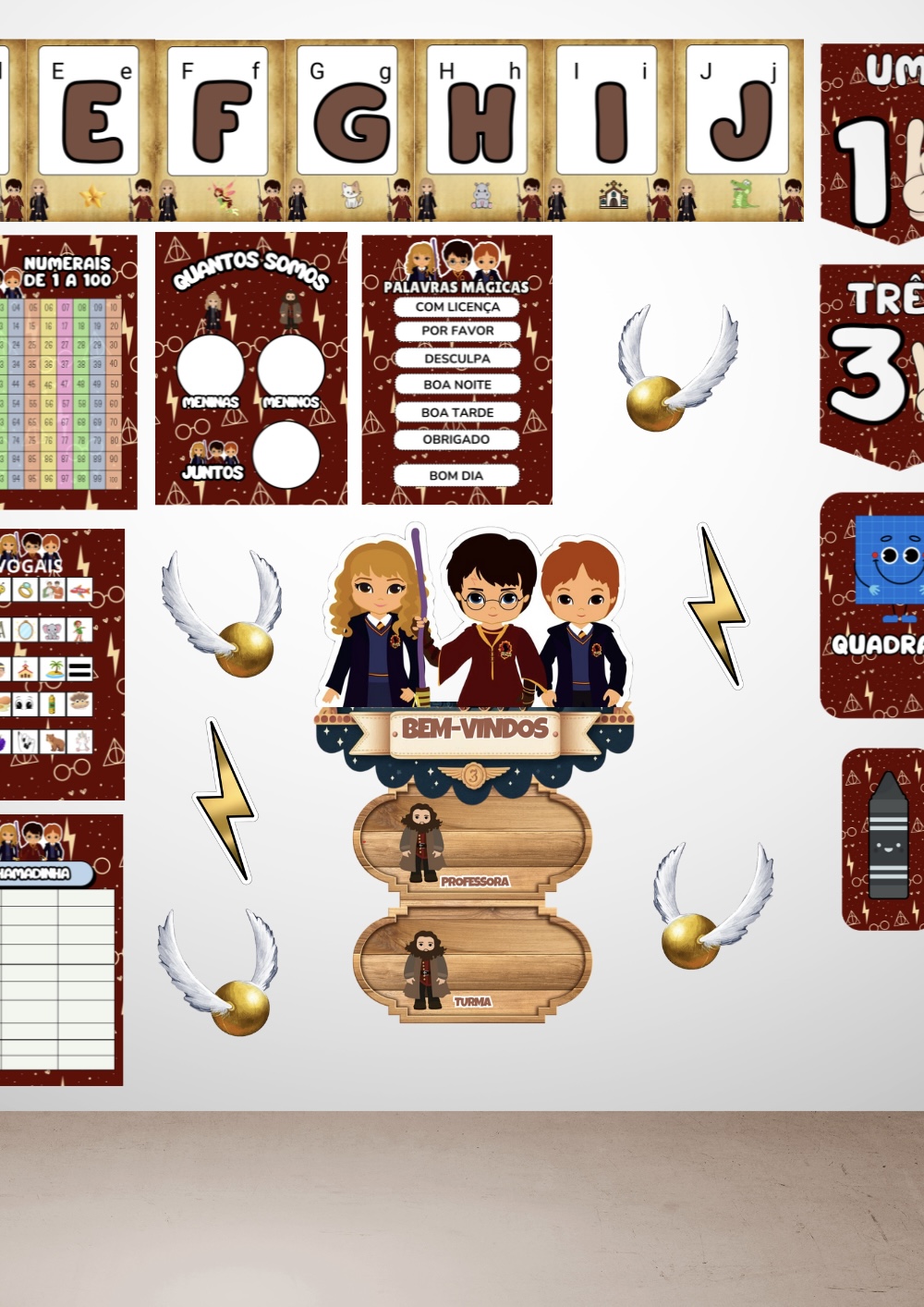 KIT SALA: HARRY POTTER - Imagem 2