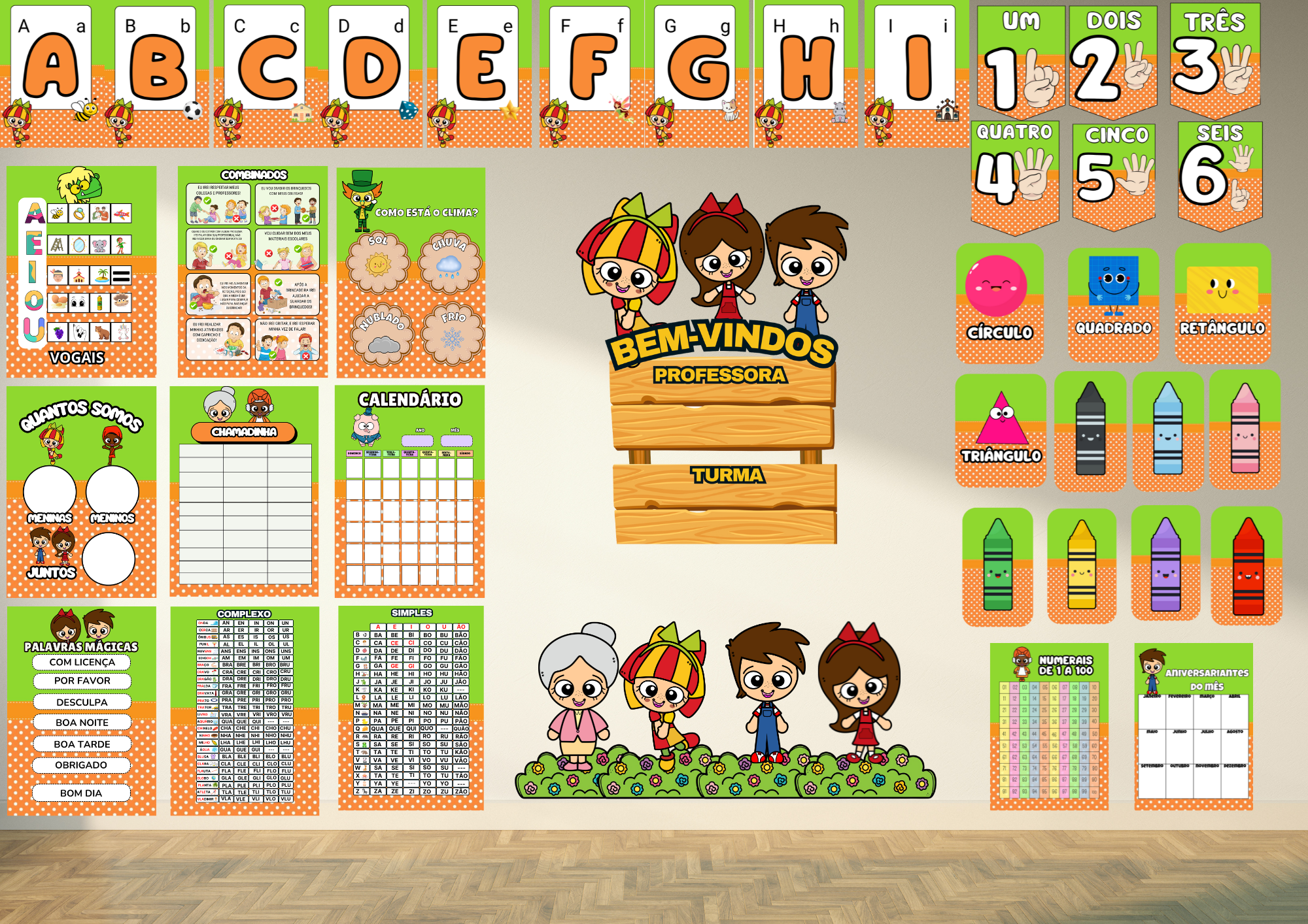 KIT SALA: SÍTIO DO PICA-PAU AMARELO - Imagem 4