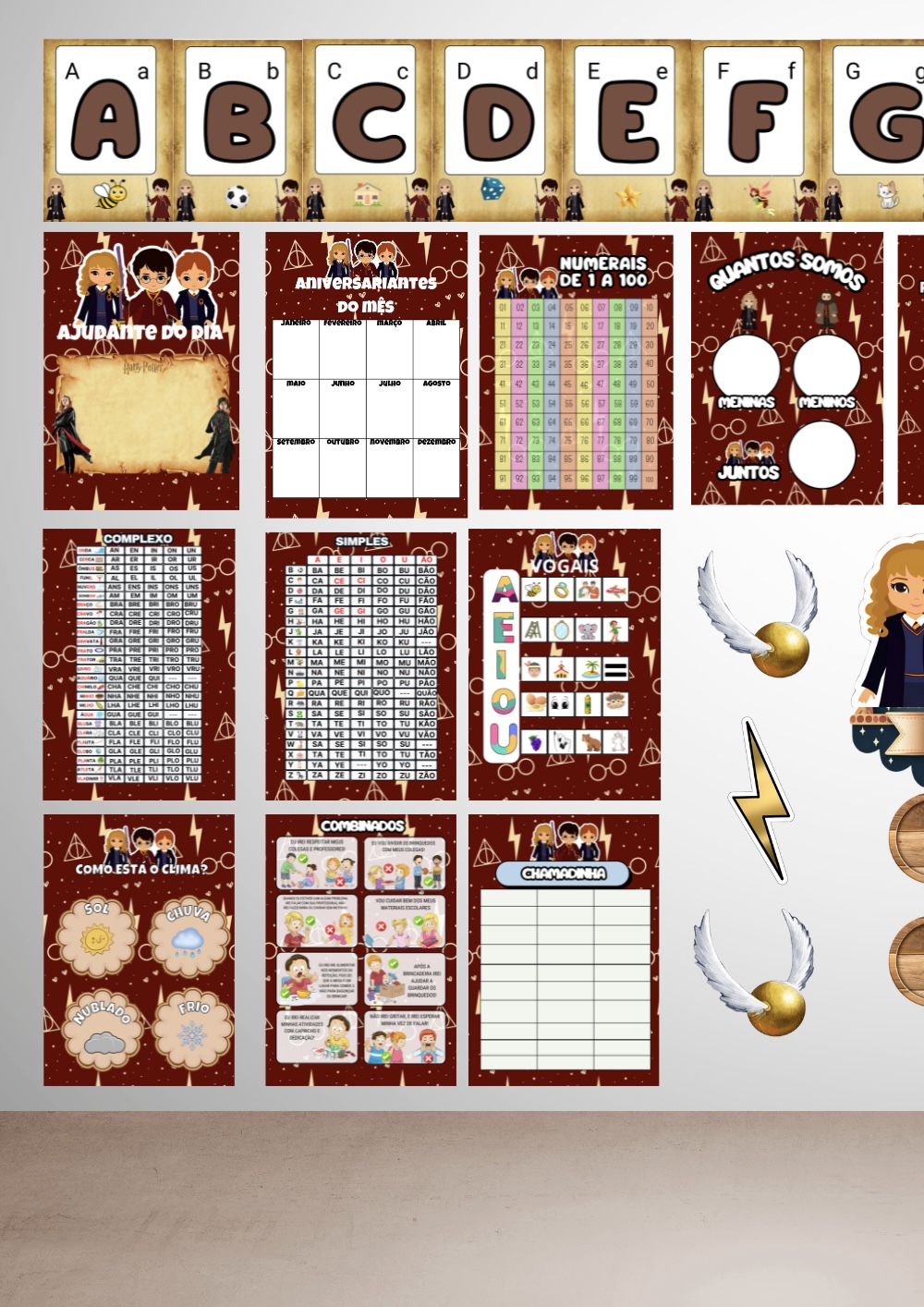 KIT SALA: HARRY POTTER - Imagem 4