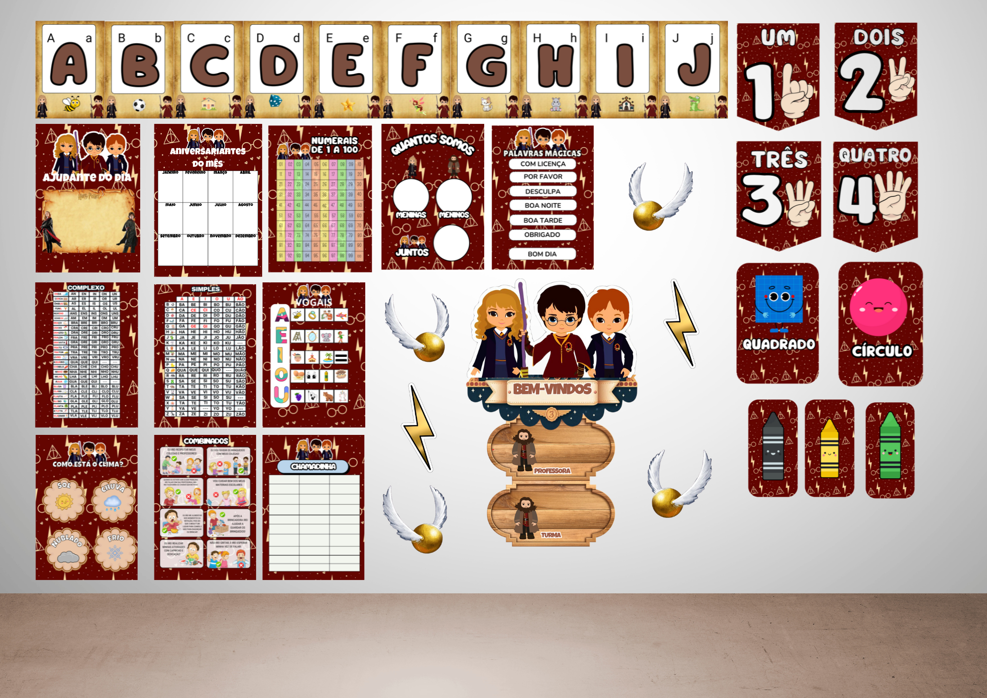 KIT SALA: HARRY POTTER