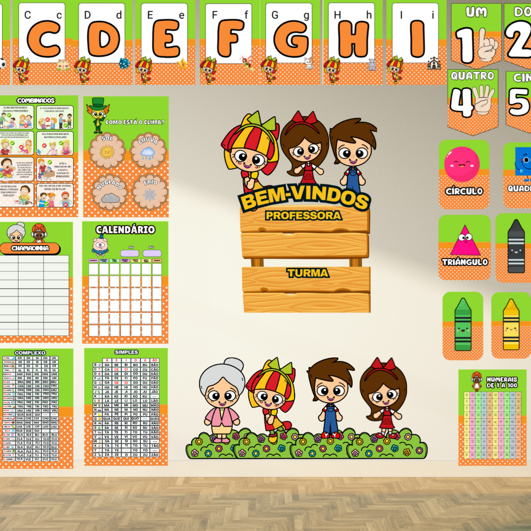 KIT SALA: SÍTIO DO PICA-PAU AMARELO