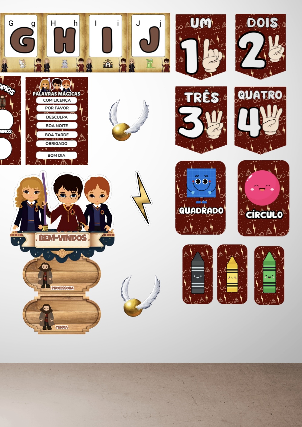 KIT SALA: HARRY POTTER - Imagem 3