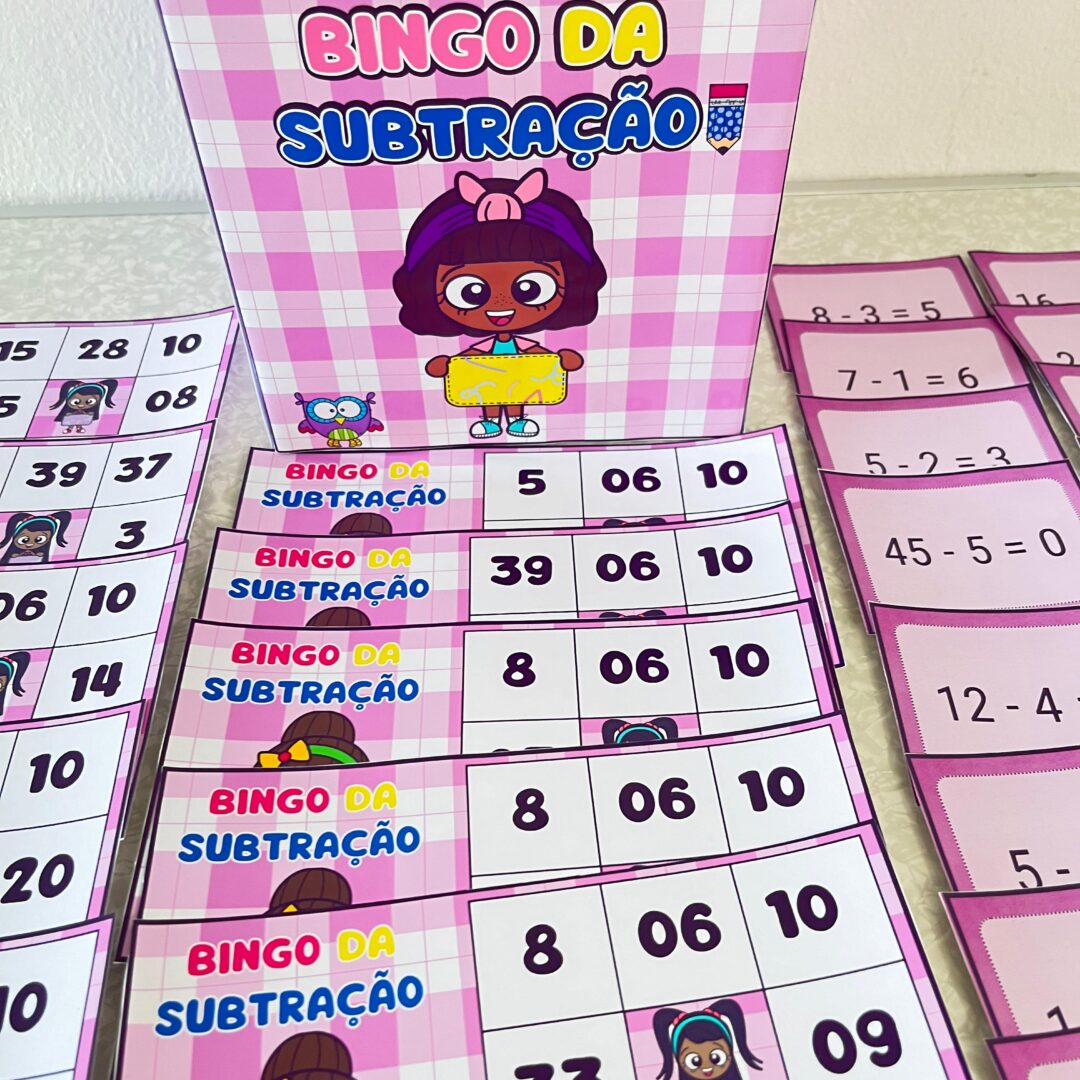 BINGO DA SUBTRAÇÃO